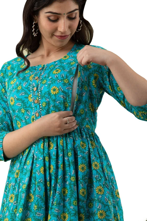 Green_Blue_Cotton_Maternity_Gown__By_Nevisha_Style
